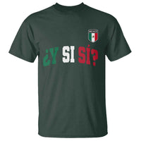 Mexican Y Si Si Football Jersey Style T Shirt Funny Mexico Roots