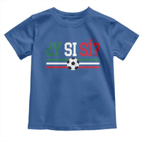 Y Si Sí Mexico Football Toddler T Shirt Vintage Mexican Flag Soccer Lover