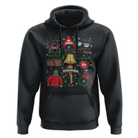 Funny Christmas Movie Hoodie Oh Fudge Bunny Pajama Italian Leg Lamp - Wonder Print Shop