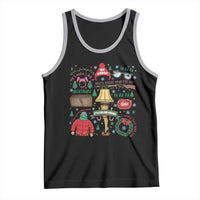 Funny Christmas Movie Tank Top Oh Fudge Bunny Pajama Italian Leg Lamp - Wonder Print Shop