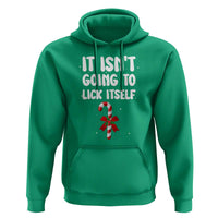 Funny Christmas It Isn't Going To Lick Itself Hoodie Xmas Adult Humor Couple Matching - Wonder Print Shop