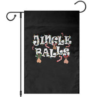 Funny Naughty Christmas Jingle Balls Garden Flag Santa Xmas Jingle Bells Adult Joke - Wonder Print Shop