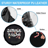 Funny Naughty Christmas Jingle Balls Spare Tire Cover Santa Xmas Jingle Bells Adult Joke - Wonder Print Shop