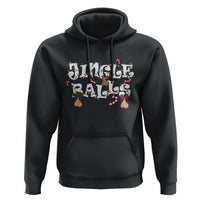 Funny Naughty Christmas Jingle Balls Hoodie Santa Xmas Jingle Bells Adult Joke - Wonder Print Shop