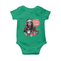 Funny Ghost Christmas Face Baby Onesie Whats Your Favorite Christmas Movie Spooky Xmas - Wonder Print Shop