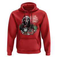 Funny Ghost Christmas Face Hoodie Whats Your Favorite Christmas Movie Spooky Xmas - Wonder Print Shop