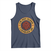 Funny RPG Gamer I Am Not Older I Leveled Up Tank Top Vintage D20 Tabletop - Wonder Print Shop