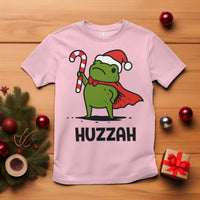Funny Christmas Huzzah Frog Knight Meme Quote T Shirt - Wonder Print Shop