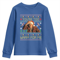 Ed Gein Christmas Youth Sweatshirt Funny You Are Too Warm For Me Xmas Serial Killer - Wonder Print Shop