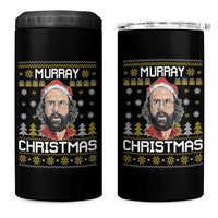 Funny Murray Christmas 4 in 1 Can Cooler Tumbler Stranger Xmas Things Holiday Movie - Wonder Print Shop