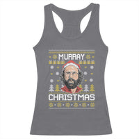Funny Murray Christmas Racerback Tank Top Stranger Xmas Things Holiday Movie - Wonder Print Shop
