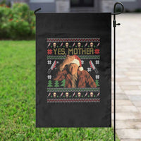 Ed Gein Christmas Garden Flag Funny Yes Mother Xmas Serial Killer - Wonder Print Shop