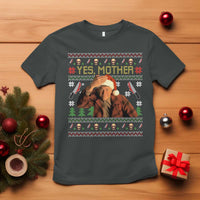 Ed Gein Christmas T Shirt Funny Yes Mother Xmas Serial Killer - Wonder Print Shop