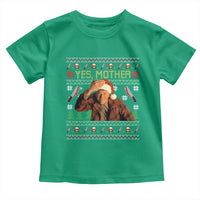Ed Gein Christmas Toddler T Shirt Funny Yes Mother Xmas Serial Killer - Wonder Print Shop