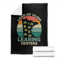 Funny Land Of 10000 Learing Center Throw Blanket Anti Scam Awareness - Wonder Print Shop