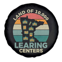 Funny Land Of 10000 Learing Center Spare Tire Cover Anti Scam Awareness - Wonder Print Shop