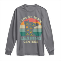 Funny Land Of 10000 Learing Center Long Sleeve Shirt Anti Scam Awareness - Wonder Print Shop