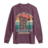 Funny Land Of 10000 Learing Center Long Sleeve Shirt Anti Scam Awareness - Wonder Print Shop