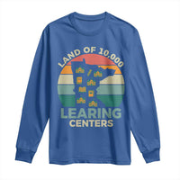 Funny Land Of 10000 Learing Center Long Sleeve Shirt Anti Scam Awareness - Wonder Print Shop