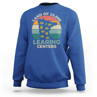 Funny Land Of 10000 Learing Center Sweatshirt Anti Scam Awareness - Wonder Print Shop