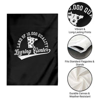 Funny Land Of 10000 Learing Center 2025 Garden Flag Anti Scam Awareness School Quote - Wonder Print Shop