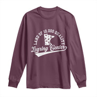 Funny Land Of 10000 Learing Center 2025 Long Sleeve Shirt Anti Scam Awareness School Quote - Wonder Print Shop