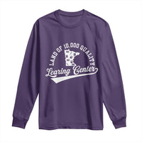 Funny Land Of 10000 Learing Center 2025 Long Sleeve Shirt Anti Scam Awareness School Quote - Wonder Print Shop