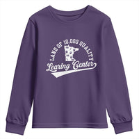 Funny Land Of 10000 Learing Center 2025 Youth Sweatshirt Anti Scam Awareness School Quote - Wonder Print Shop