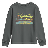 Funny Quality Learing Center For Kids Who Cant Reed Good Youth Sweatshirt Anti Scam Awareness - Wonder Print Shop