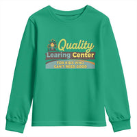 Funny Quality Learing Center For Kids Who Cant Reed Good Youth Sweatshirt Anti Scam Awareness - Wonder Print Shop