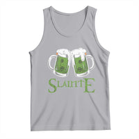 Funny Irish Beer Drinking Tank Top Slainte St Patrick's Day Shamrock Beer Mugs