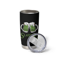 Funny Irish Beer Drinking Tumbler Cup Slainte St Patrick's Day Shamrock Beer Mugs - Wonder Print Shop