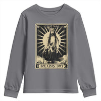 Funny Joe Cain Mardi Gras Youth Sweatshirt Vintage Tarot Card