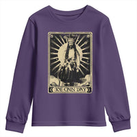 Funny Joe Cain Mardi Gras Youth Sweatshirt Vintage Tarot Card