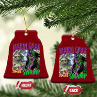 Funny Mardi Gras Rougarou Ceramic Ornament Mardi Gras In Da Swamp Cryptids Of Louisiana