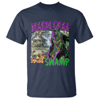 Funny Mardi Gras Rougarou T Shirt Mardi Gras In Da Swamp Cryptids Of Louisiana