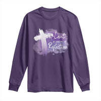 Ash Wednesday Long Sleeve Shirt Lent A Season Of Reflection Ashes Cross Christian Religious