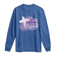 Ash Wednesday Long Sleeve Shirt Lent A Season Of Reflection Ashes Cross Christian Religious
