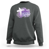 Ash Wednesday Sweatshirt Lent A Season Of Reflection Ashes Cross Christian Religious
