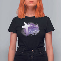 Ash Wednesday T Shirt For Women Lent A Season Of Reflection Ashes Cross Christian Religious