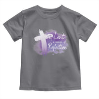 Ash Wednesday Toddler T Shirt Lent A Season Of Reflection Ashes Cross Christian Religious