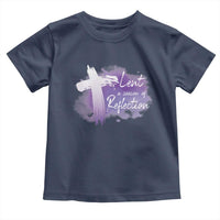 Ash Wednesday Toddler T Shirt Lent A Season Of Reflection Ashes Cross Christian Religious