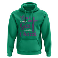 Ash Wednesday Hoodie Lent Is Coming Get Your Ash To Church Ash Cross