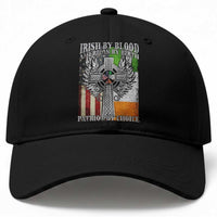 Irish Americans Baseball Cap Irish By Blood American By Birth Patriot By Choice Celtic Cross