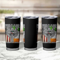 Irish Americans Tumbler Cup Irish By Blood American By Birth Patriot By Choice Celtic Cross