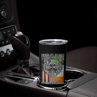 Irish Americans Tumbler Cup Irish By Blood American By Birth Patriot By Choice Celtic Cross