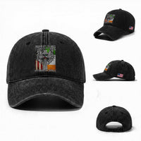 Irish Americans Washed Cotton Baseball Cap Irish By Blood American By Birth Patriot By Choice Celtic Cross