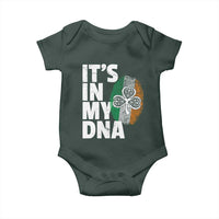 Funny Irish It's In My DNA Baby Onesie Ireland Fingerprint Flag