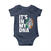 Funny Irish It's In My DNA Baby Onesie Ireland Fingerprint Flag