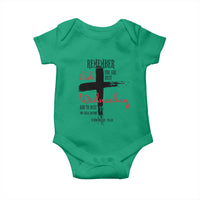 Ash Wednesday Baby Onesie Remember You are Dust And To Dust You Shall Return Genesis 3:19